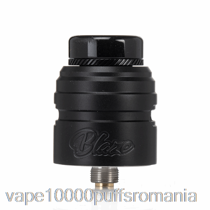 Vape Romania Thunderhead Creations Blaze Solo 24mm Bf Rda Negru Mat